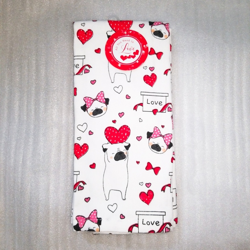 All you need is Love Set 2 Kitchen Towels